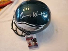 CARSON WENTZ signed full size EAGLES helmet JSA COA