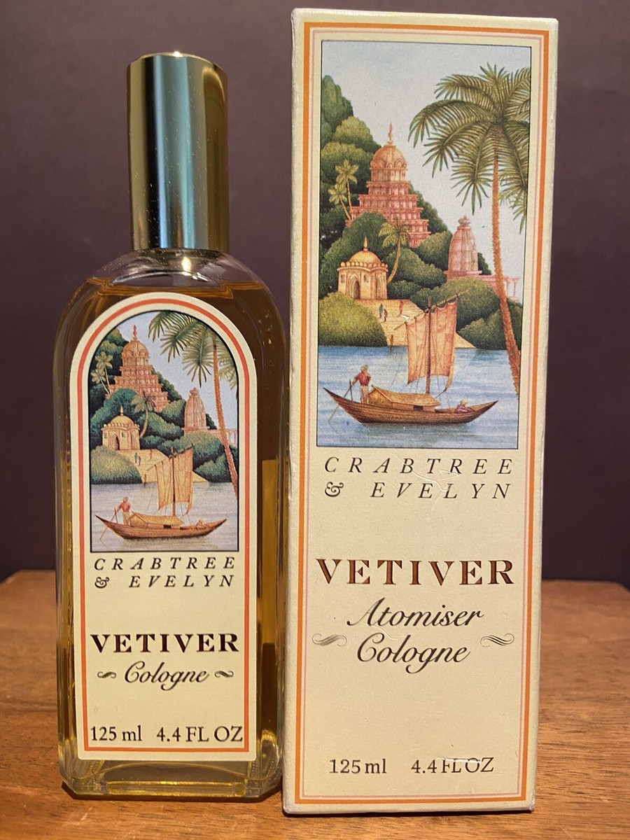 Crabtree & Evelyn VETIVER 4.4 FL. OZ / 125 ml Eau de Cologne Spray