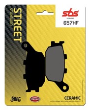 SBS 657HF REAR BRAKE PADS YAMAHA FZ1-S FARE / ABS 1000 2006-2015