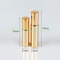 5Ml 10Ml Leere Roller Goldglas Flaschen Roll-On Glasflaschen FüR ÄTherische ÖLe