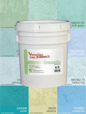 Grassello - by FirmoLux Real Venetian Plaster from Italy (popular colors)