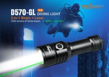ORCATORCH D570-GL 2-in-1 Scuba Diving Signal ...