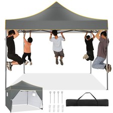 Aggiornamento 10x10' Commerciale Pop Up Tettoia Tenda Festa Gazebo Impermeabile Resistente。