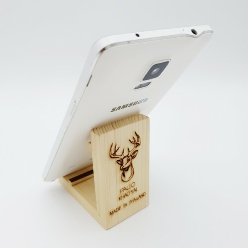 Bamboo Phone Dock Rest Station Sylish Home Office Handmade Eco-Friendly - 第 8/8 張圖片