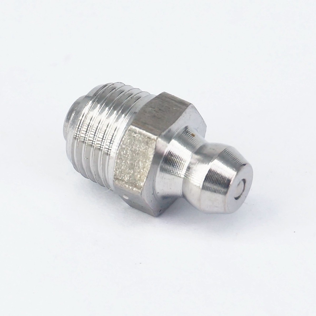 Dynapex 3/8-18 NPT Grease Fitting – 2 Pieces, Brass Zerk Nipple Straight