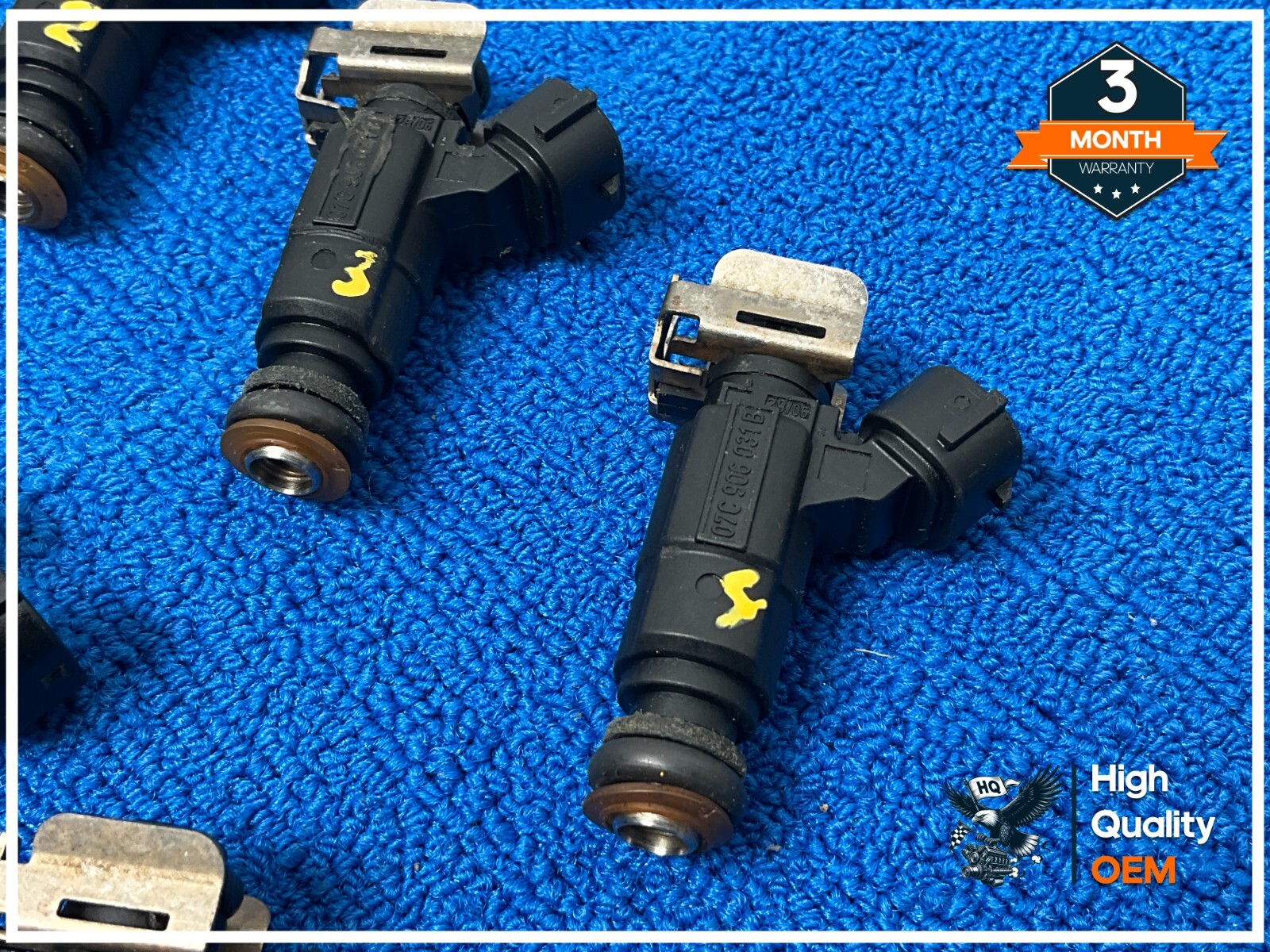 2007 - 2010 BENTLEY CONTINENTAL GTC ENGINE FUEL INJECTOR SET OF 12 OEM