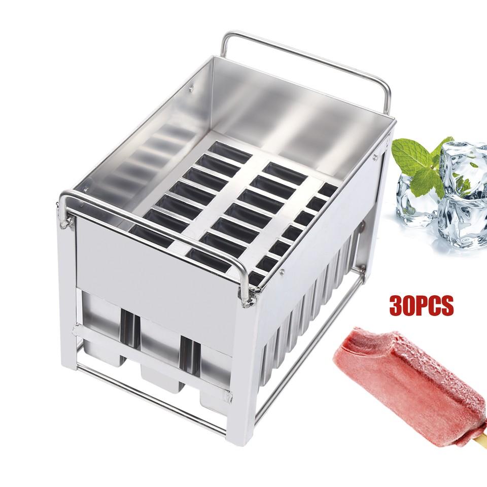Stainless Steel Molds 30 Ice Cream Ice Pop Lolly Popsicle Stick Holder stainless-steel-molds-30-ice-cream-ice-pop-lolly-popsicle-stick-holder