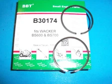 NEW BBT PISTON RINGS FITS WACKER BS600 BS700 0045904 30174 FREE SHIPPING 