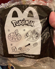 HAPPY MEAL toy MCDONALD pokemon spinning toy UNOPENED new 2022