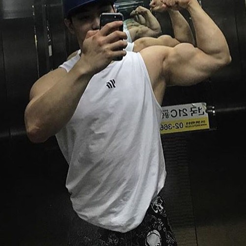 Men Loose Gym Muscle Singlets Workout Sport Tank Top Fitness Sleeveless T-shirts - Bild 7 von 15