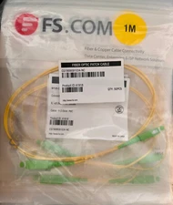 50 QTY -1M/3.28ft Single Mode Simplex Fiber Optic Patch Cable SC/APC-SC/APC  #91