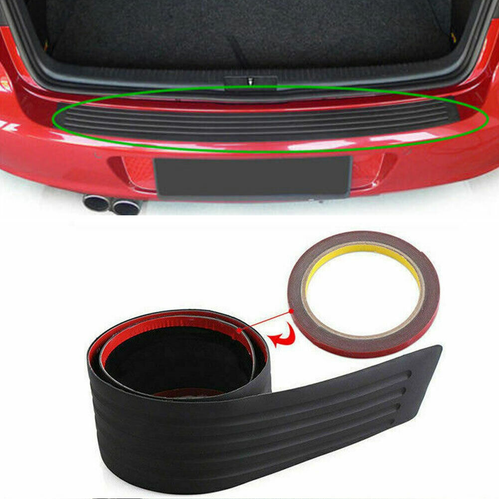 Auto Rear Bumper Sill Protector Rubber Guard Anti Scratch Cover