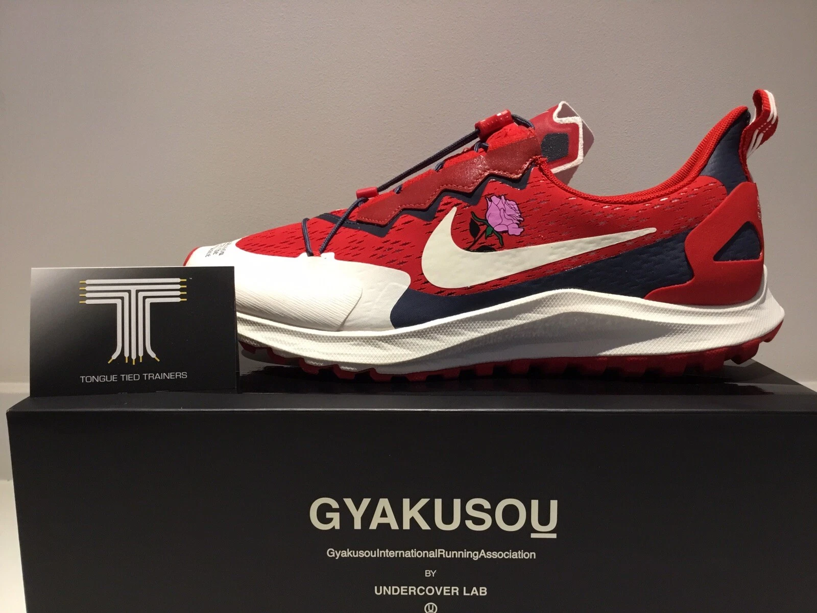 Nike Zoom Pegasus 36 Trail x Gyakusou CD0383 600 ~ Unisex Uk Size 5.5~ Euro 38.5