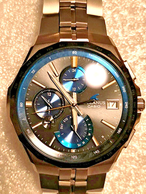[ Neuwertig/Unbenutzt] Casio Oceanus OCW-S5000E-1AJF Manta Elegant Chrono aus...