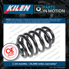 2x Coil Springs (Pair Set) fits BMW M3 E46 3.2 Rear 01 to 06 Suspension Kilen