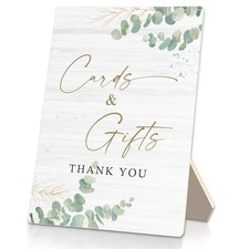 Cards  Gifts Sign, Wedding Party Decorations for Reception, Cards  Gifts Wo...