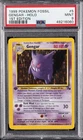 1999 POKEMON FOSSIL 1ST EDITION #5 GENGAR-HOLO PSA 9