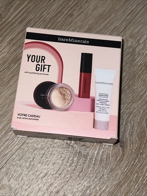 bareMinerals Mini Ageless 10% Phyto Procollagen Cream, Mineral Veil, Liquid Lip