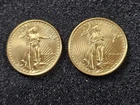 1986 American Gold Eagle 1/4 oz — photo from another recent sale