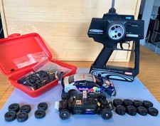 KYOSHO MiniZ Red Bull AUDI DTM Quattro mit 27 MHz RC-Transmitter & Ersatzteilen