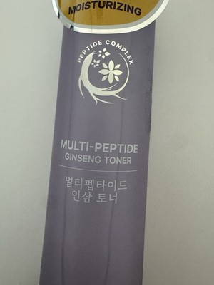 Montnature Ginseng Toner Multi-Peptide Firming And Moisturizing