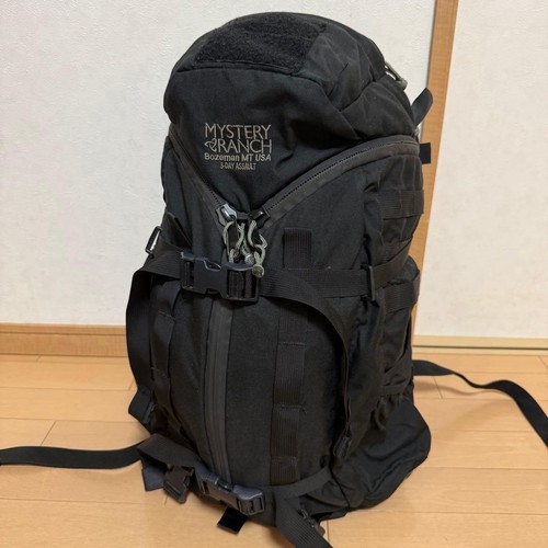 Mystery Ranch 3 Day Assault Backpack Black USA Yoke M Tactical Pack Used