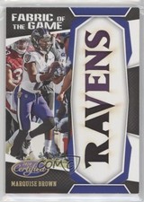 2020 Certified Fabric of the Game Prime 24/50 Marquise Brown #FG-MB 04u1