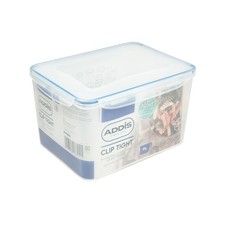 Clip Tight Super Large Food Storage Container 9 Litre Tall Rectangle Airtight