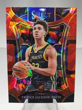 2023 Select Mezzanine Level Red Cracked Ice Prizm Trayce Jackson-Davis #329