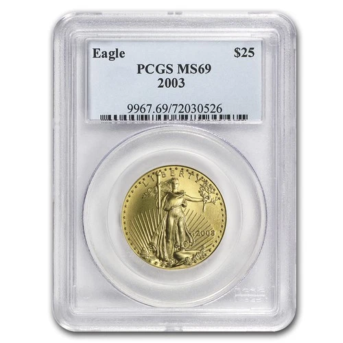 2003 American Gold Eagle 1/2 oz — photo from the most recent tracked eBay sale