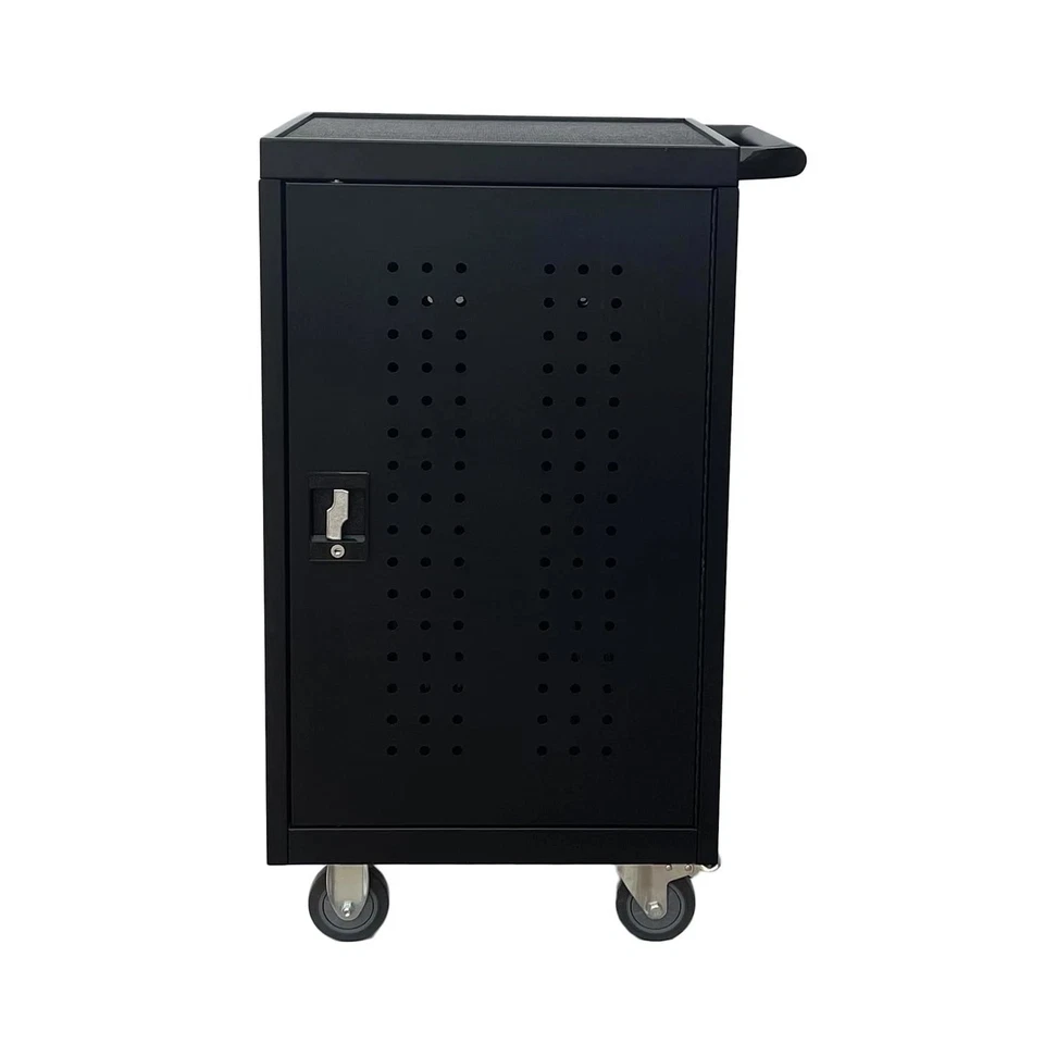 30-Bay Mobile School Charging Cart Station for Chromebook, Tablet and Laptop ... - Image 3 of 4
