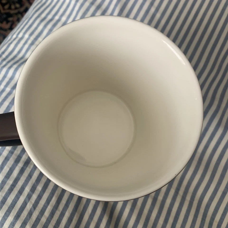 Starbucks marrón chocolate 16 oz. Taza de café taza de coleccionista 2008. ¡Nunca usado!!! Foto 4 de 4