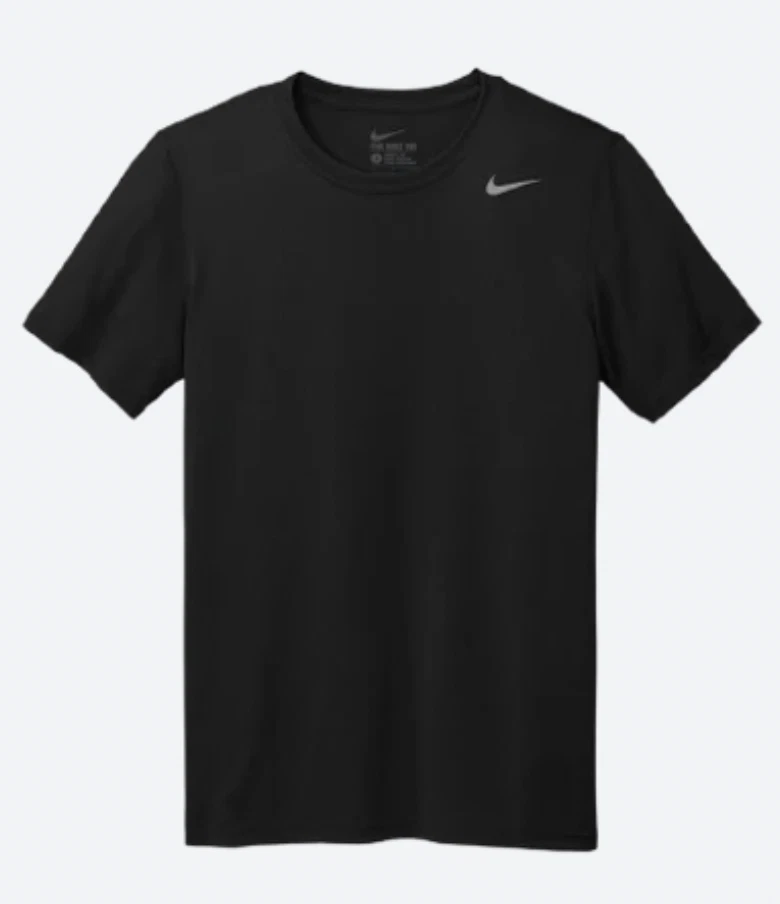 Nike Legend Short Sleeve Poly T-Shirt Black ADULT SMALL