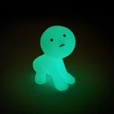 Smiski Glow In The Dark Figure 2018 Lifting 2"