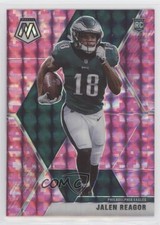 2020 Panini Mosaic Rookies Pink Camo Mosaic Prizm Jalen Reagor #208 00jz