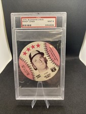 1976 MSA Buckmans Discs Randy Jones San Diego Padres PSA 9