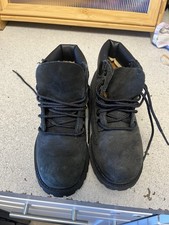 Timberland Toddler Boots Black Size 9 Lace-Up Ankle Boots Kids