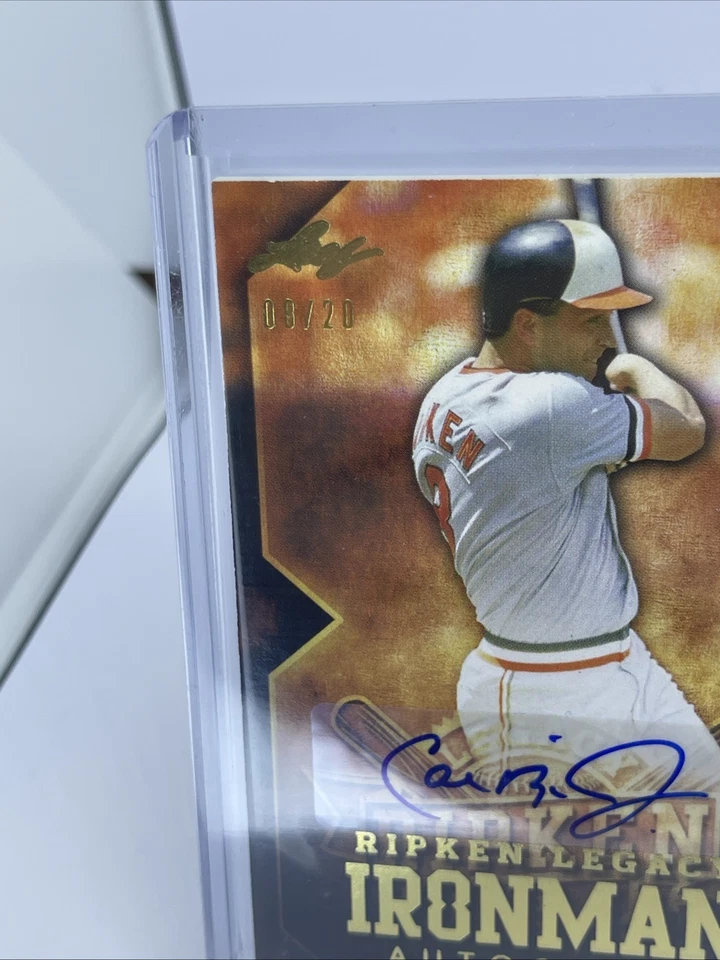 2014 Leaf Ironman Legacy Cal Ripken Jr Autograph 08/20 - Image 4 of 4