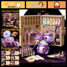 Enchanting Potion Kit for Kids 10  Light-Up Mist Cauldron  Witch Craft Toy