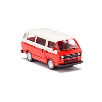 Wiking 029202 | Vw T3 Bus | Rot/Hellelfenbein | 1:87