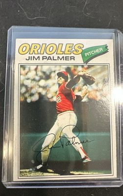 1977 Topps Baseball-Jim Palmer #600 Nm-Mt.   