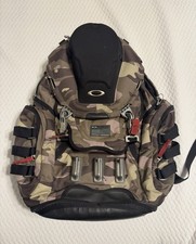 Oakley big kitchen sink herb camo backpack with water proof cover