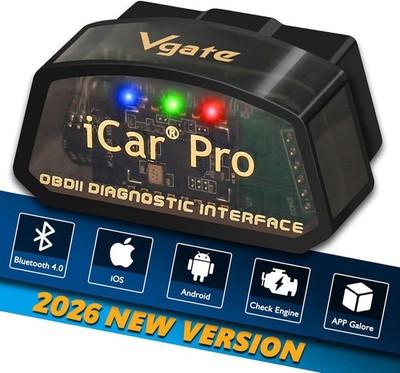VGATE ICAR PRO Bluetooth 4.0 OBD2 Diagnosegerät für iOS/Android OBD Adapter