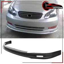 For 03-04 Toyota Corolla Mugen Style Front Bumper Lip Lower Spoiler Unpainted PP