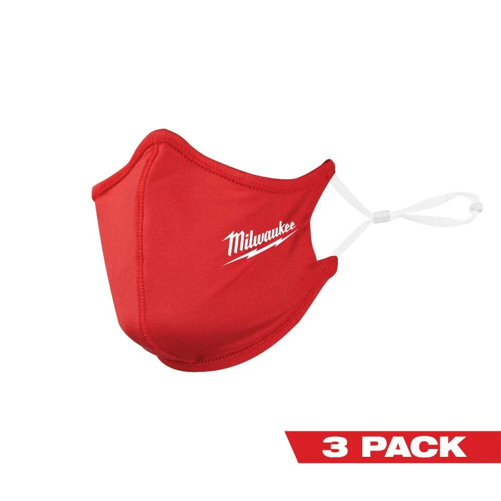 2-слойная маска для лица Milwaukee 3Pk Red 2890₽