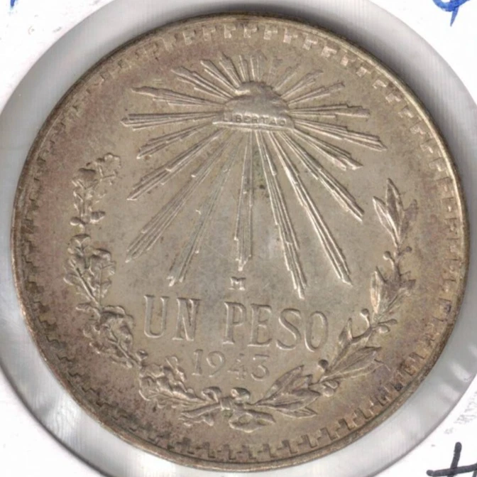 1 Peso 1943 Year Silver Mexican Coins (1905-Now) for sale | eBay