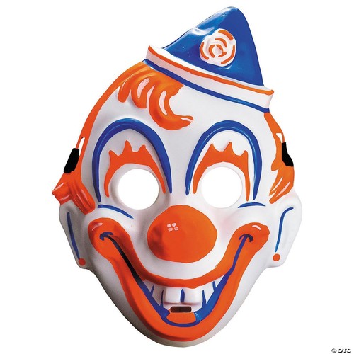ADULT TOT 2007 HALLOWEEN YOUNG MICHAEL MYERS CLOWN MASK COSTUME MATTLG121 - Picture 2 of 3