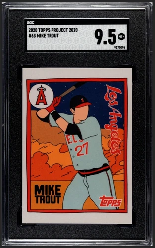 2020 Topps Project 2020 - 2011 Topps Update Mike Trout #63 Fucci /16430