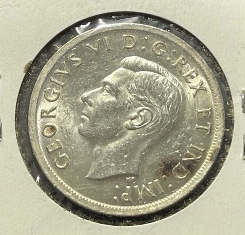 Canada 1939 Dollar Silver Coin : ASW  0.600 oz-PF9602705