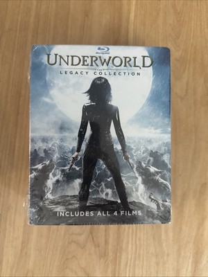 Underworld Legacy Collection (Blu-ray) Boxed Set Lot 4 Movie Discs New Sealed